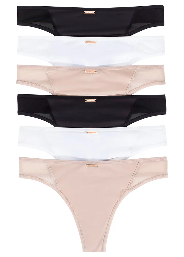Feel Comfort string van microvezel (set van 6)