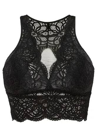 Bralette zonder beugels • zwart • bonprix online shop