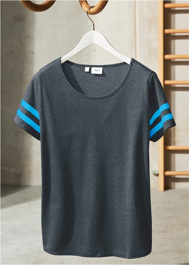 Lot de 2 T-shirts de sport légers • anthracite chiné + pétrole chiné • product-page.page-title-suffix