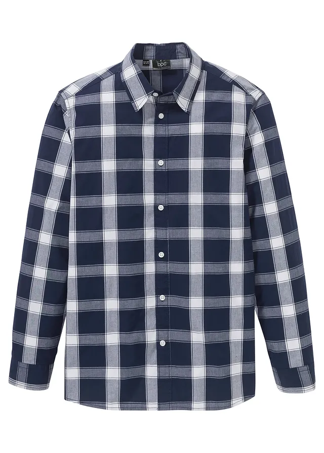 Košeľa s dlhým rukávom z čistej bavlny