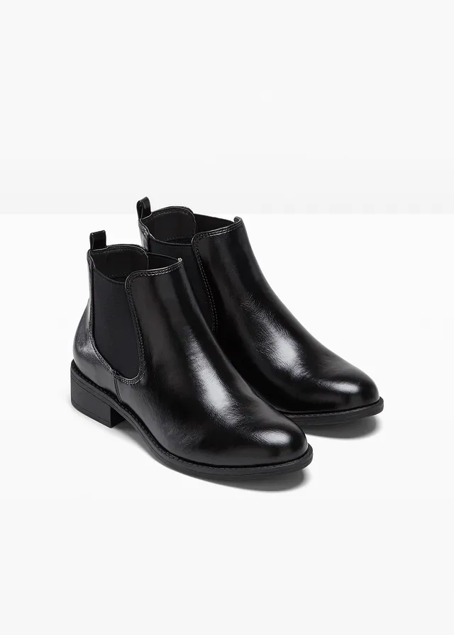 Bottines Chelsea, Couleur: noir