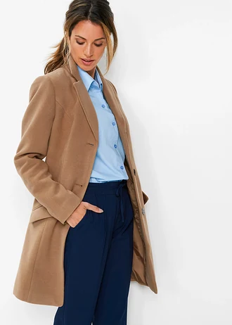 Manteau blazer, Couleur: marron moka 