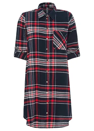 Košilové šaty z čisté bavlny