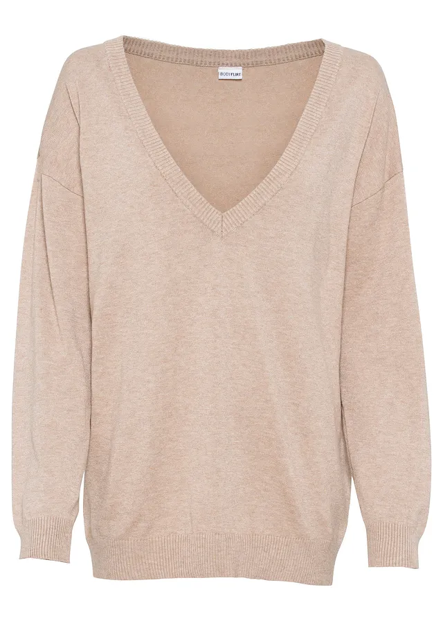 Pulover oversize din material cu viscoză