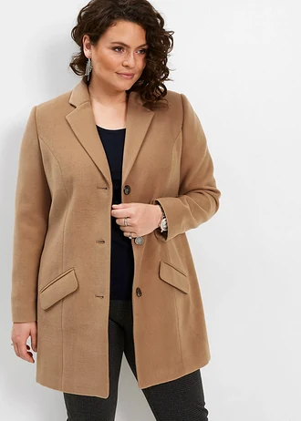 Manteau blazer, Couleur: marron moka 