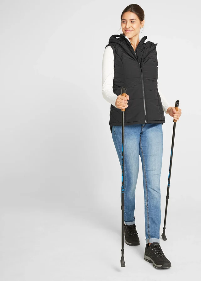 Doudoune sans manches doublée sherpa • noir • product-page.page-title-suffix