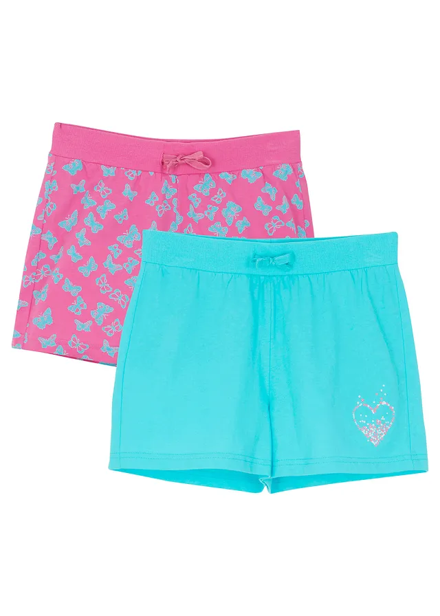 Meisjes short (set van 2) van puur biologisch katoen