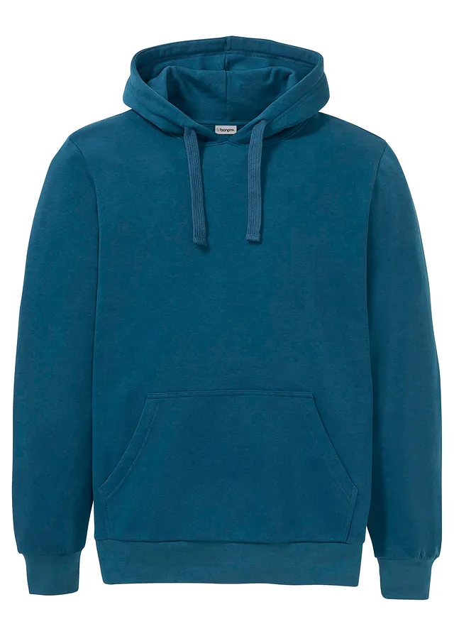 Hoodie in regular fit • blauwpetrol • bonprix online shop