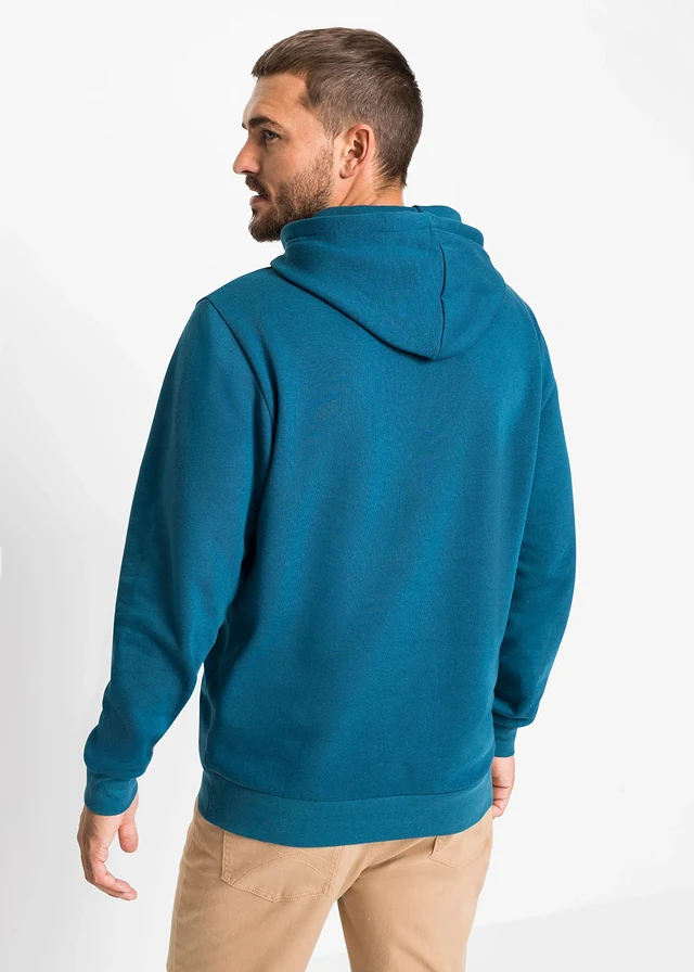Mikina s kapucí, střih Regular Fit • tmavě modrá • bonprix obchod