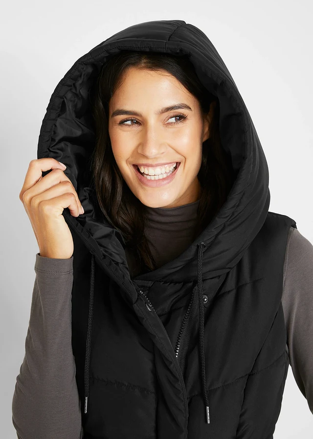 Bodywarmer van gerecycled polyester • zwart • product-page.page-title-suffix