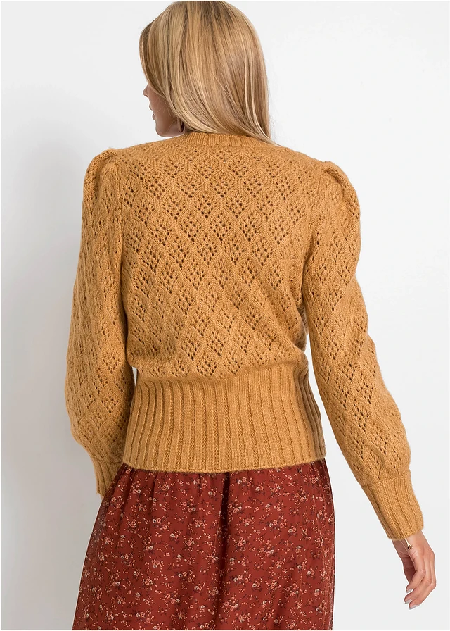 Gilet en fine maille • camel • product-page.page-title-suffix