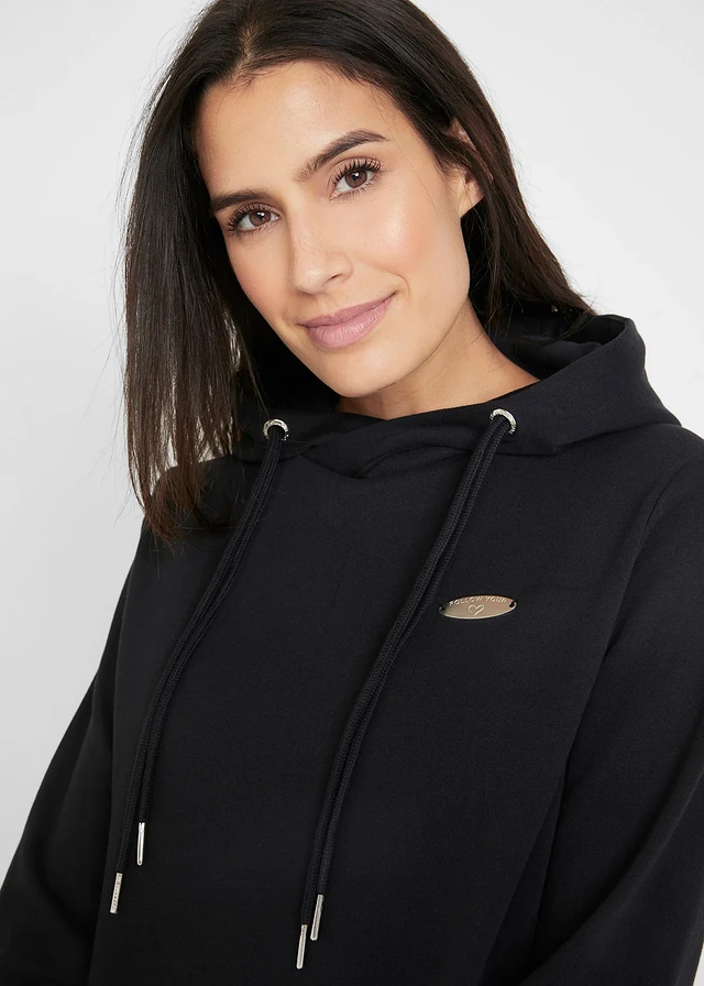 Robe sweat à capuche • noir • product-page.page-title-suffix