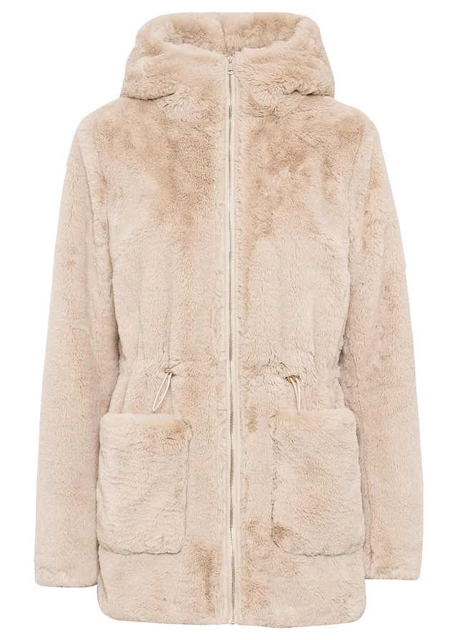 Geacă imitaţie de blăniţă