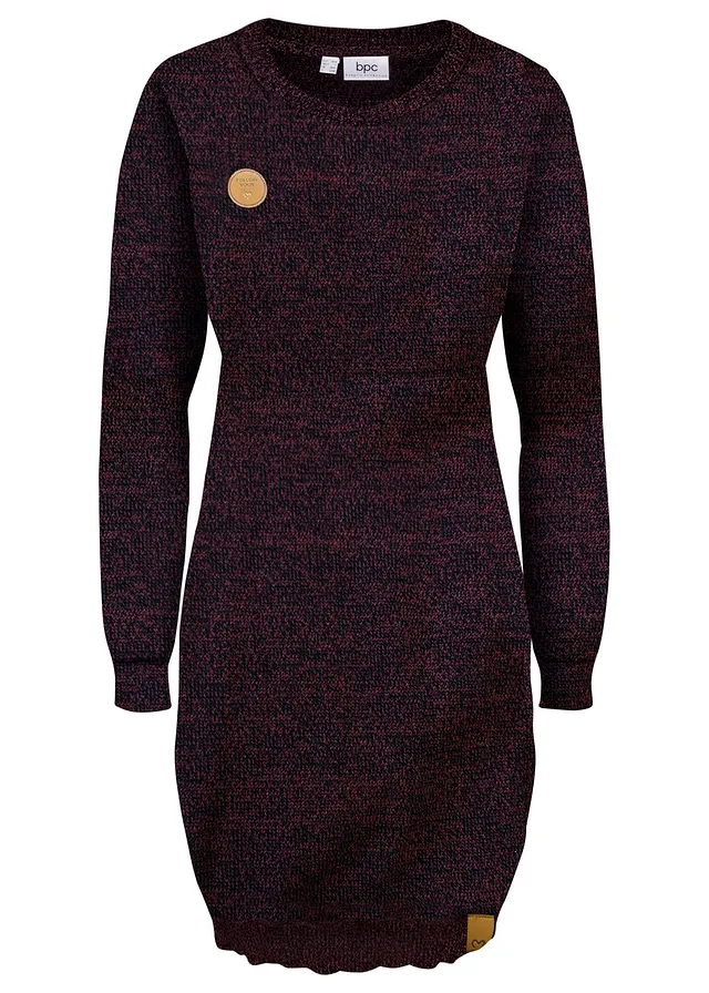 Rochie tricotată, pe talie