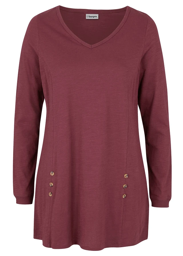 T-shirt long 100% coton
