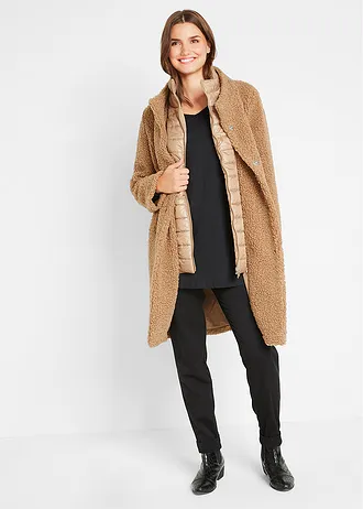 Longshirt van puur katoen, Kleur: zwart