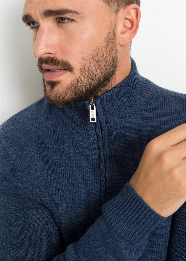 Vest met ritssluiting • blauw • product-page.page-title-suffix