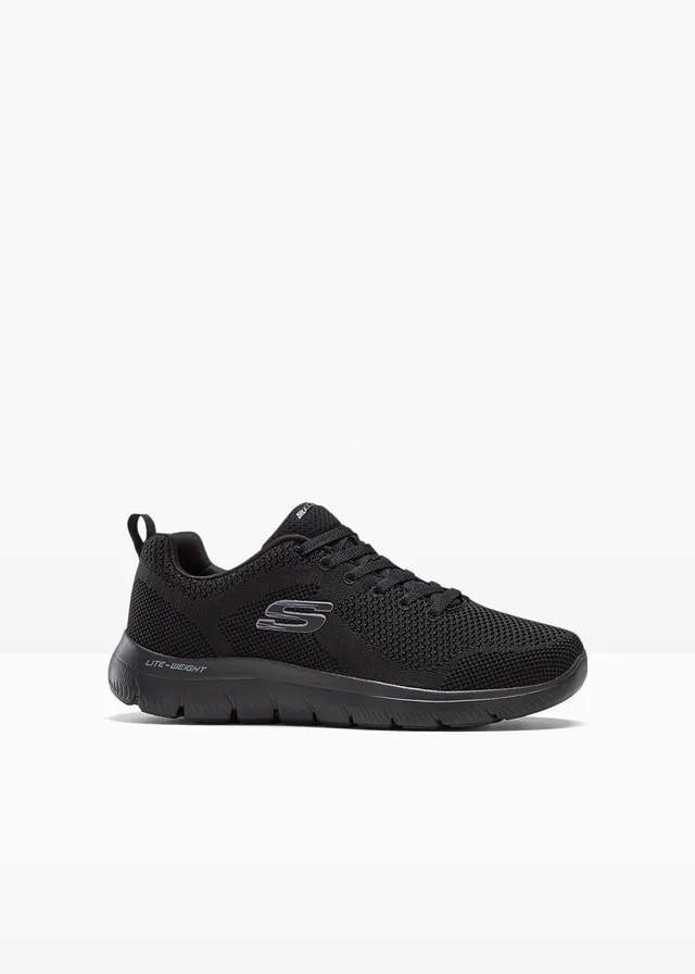 Sneakers Skechers confortables à mémoire de forme • noir • Boutique bonprix