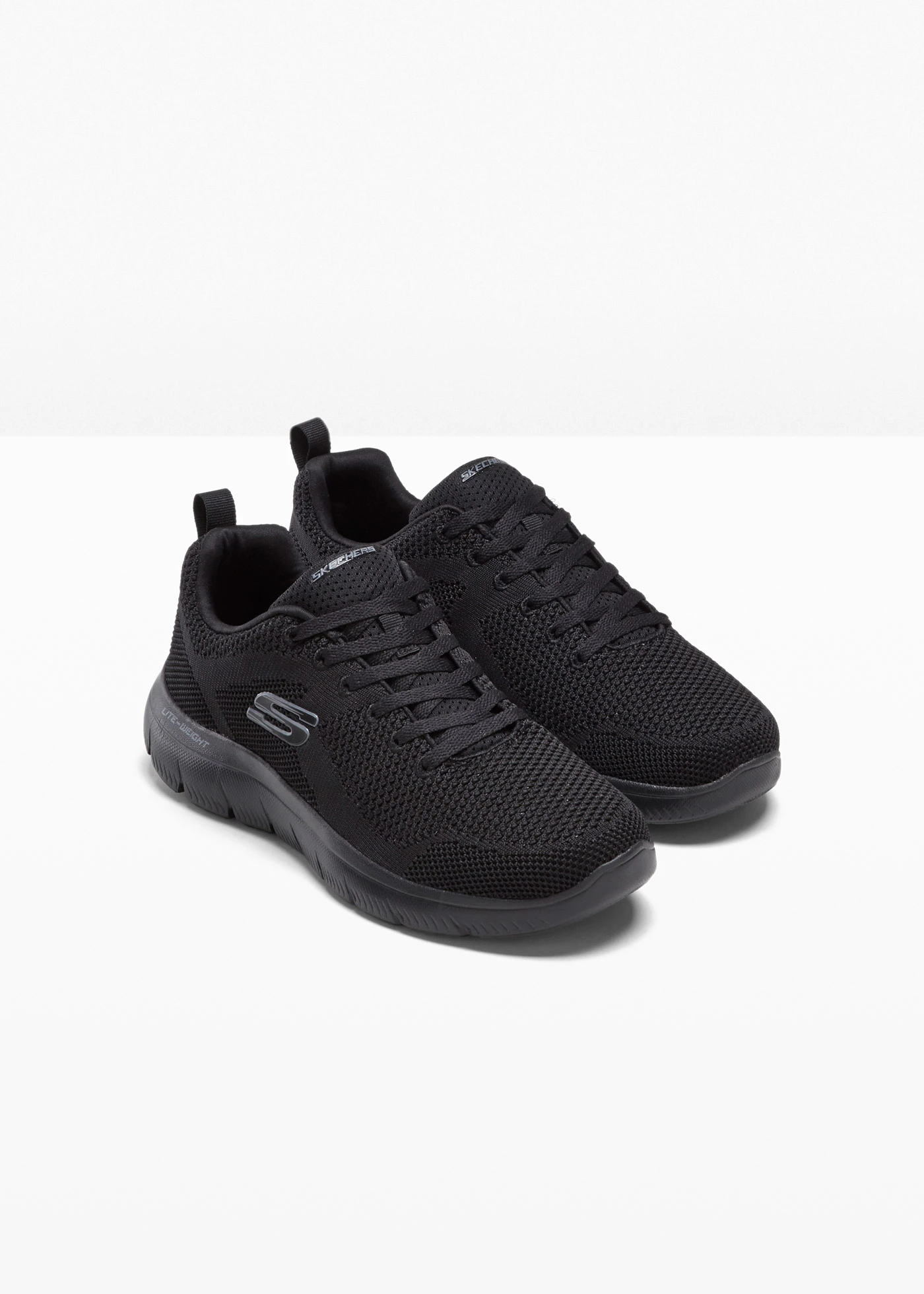 Sneakers Skechers confortables à mémoire de forme • noir • Boutique bonprix