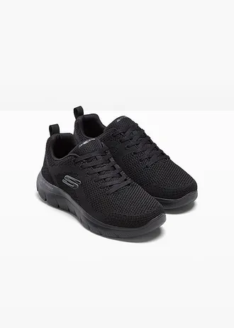 Pantofi Skechers cu memory foam, culoare: negru