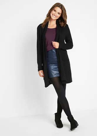 Přiléhavé triko s dlouhým rukávem, barva: bezinková