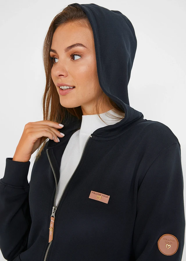 Sweatvest met capuchon • zwart • product-page.page-title-suffix