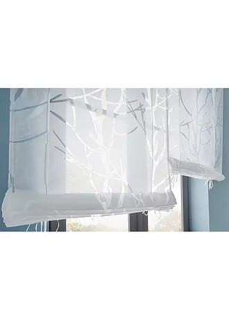 Vypalovaná roleta na zavazování • bílá • bonprix obchod