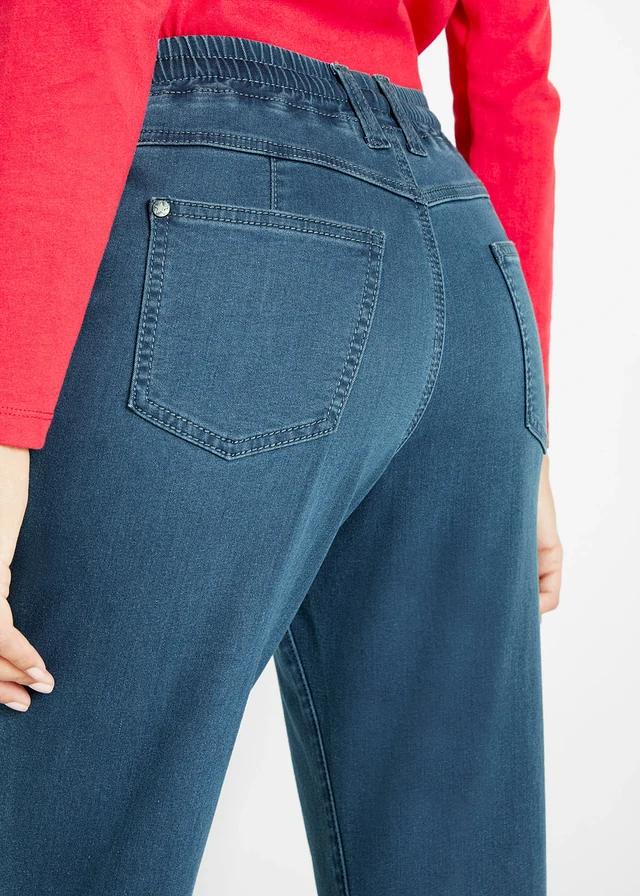 Jean chaud à empiècement taille confortable • bleu denim • product-page.page-title-suffix