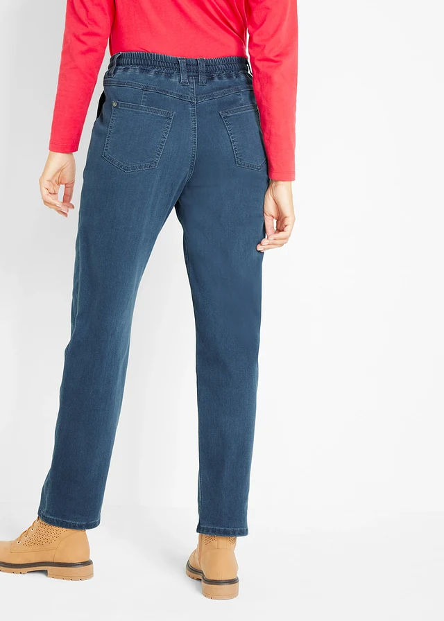 Jean chaud à empiècement taille confortable • bleu denim • product-page.page-title-suffix