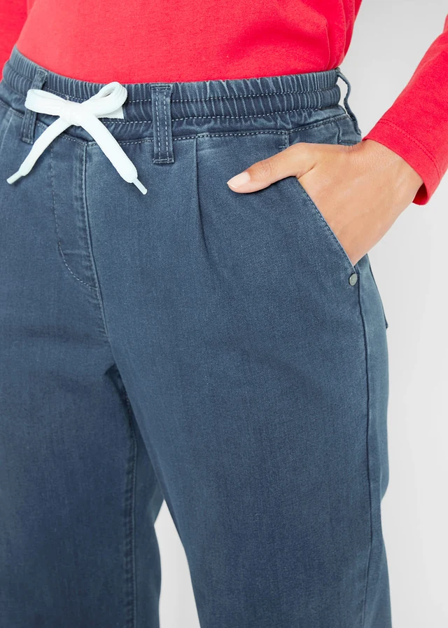 Jean chaud à empiècement taille confortable • bleu denim • product-page.page-title-suffix