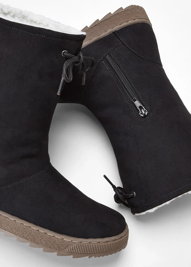 Winterlaarzen, Kleur: zwart