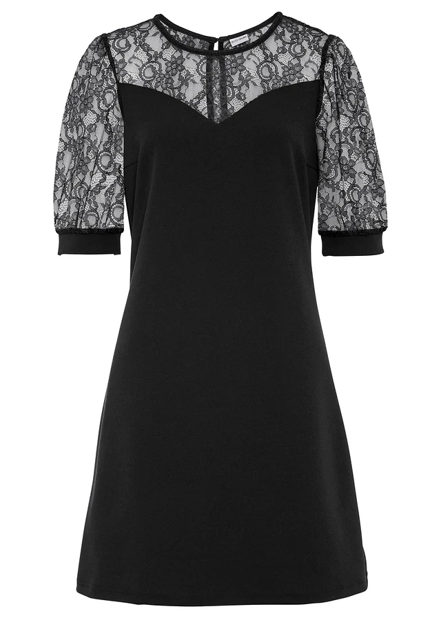 Robe courte, Couleur: noir