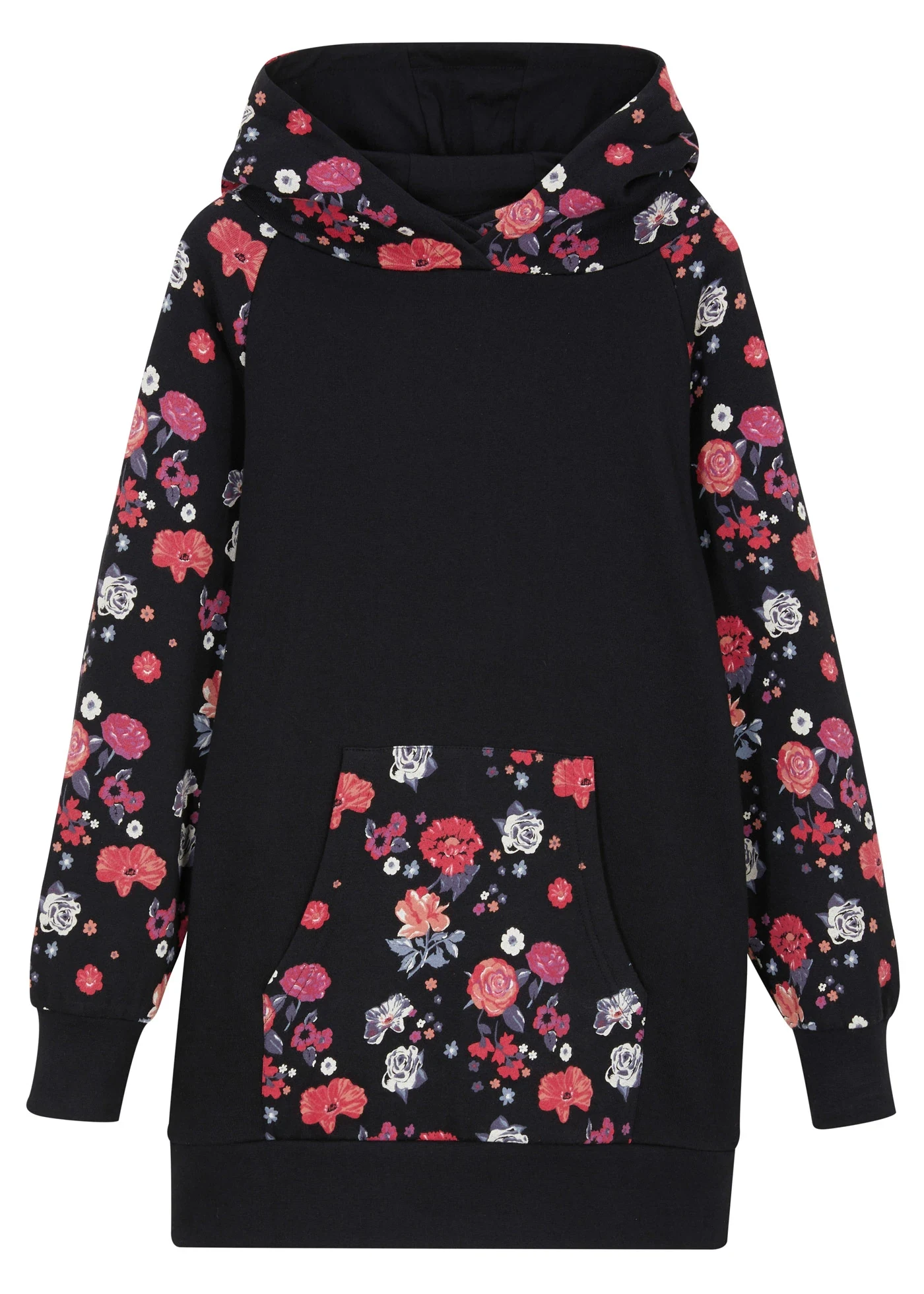 Rochie casual din bumbac 100% • negru modern • magazin bonprix