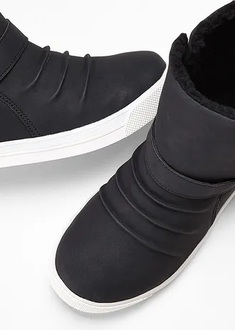 Zimní kotníková obuv • černá • bonprix obchod