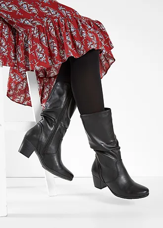 Kozačky značky Jana • černá • bonprix obchod