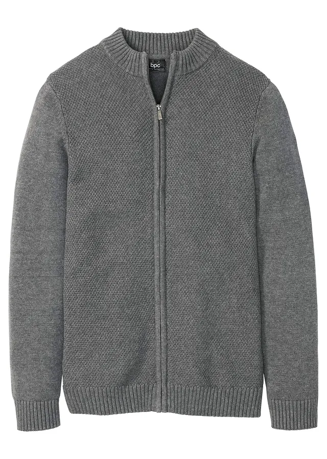 Jachetă din tricotaj fin din bumbac 100%