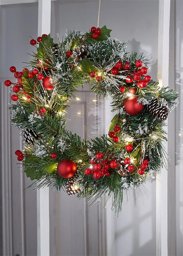Coroniţă deco cu LED