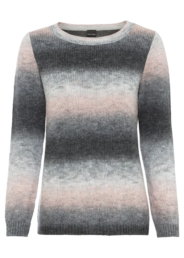 Pulóver s farebným prelivom