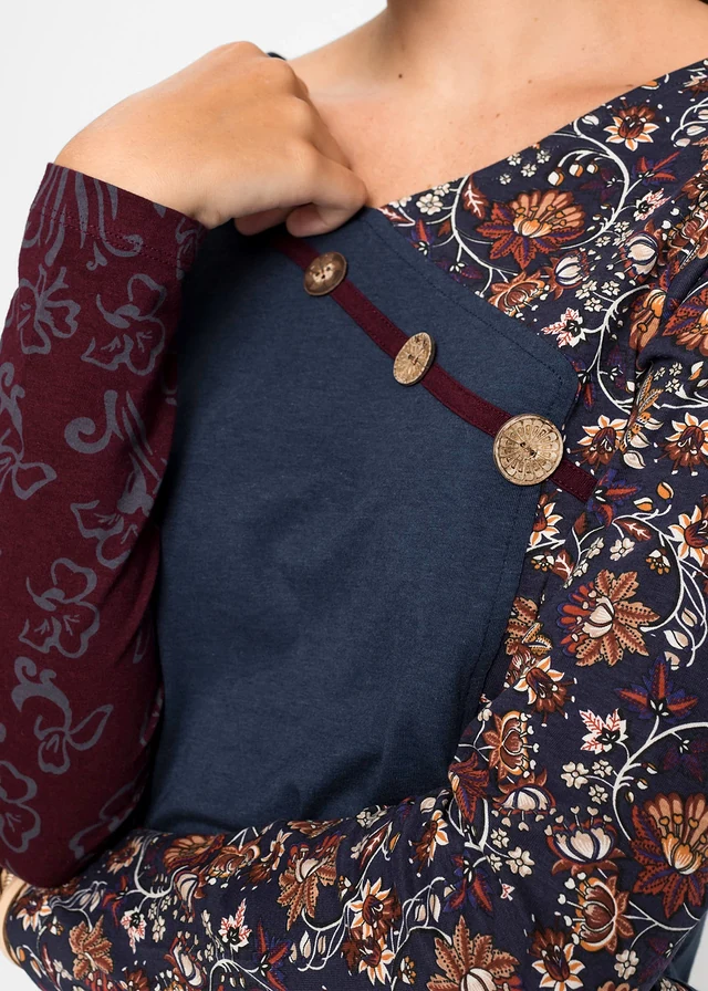 Shirt met knopen • donkerblauw • product-page.page-title-suffix