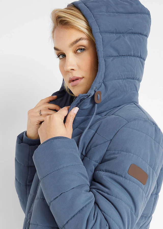 Doudoune longue, style 2 en 1 • indigo • product-page.page-title-suffix