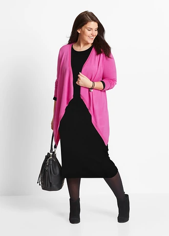Robe en jersey, Couleur: noir