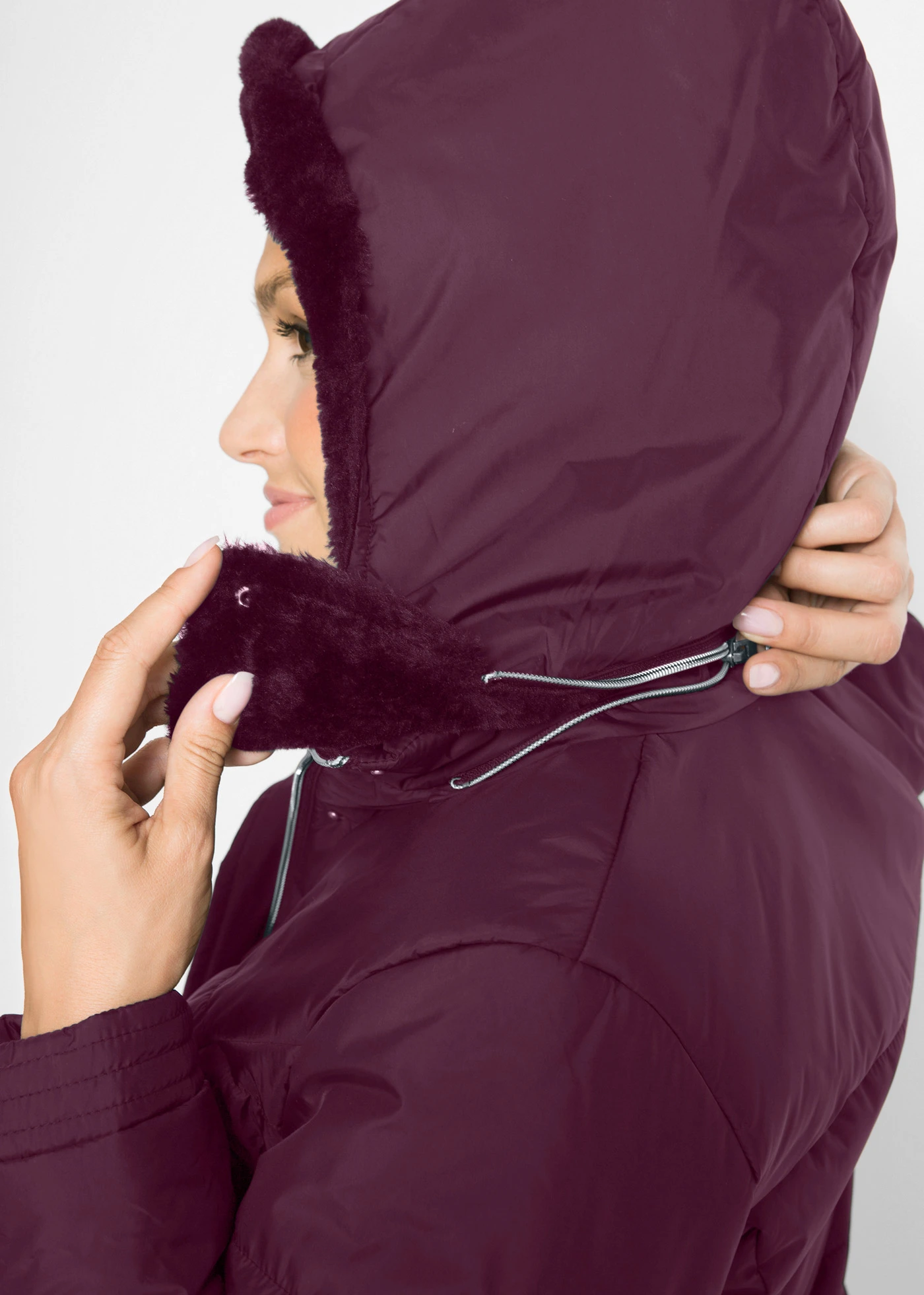 Lehký prošívaný kabát • bezinková • bonprix obchod