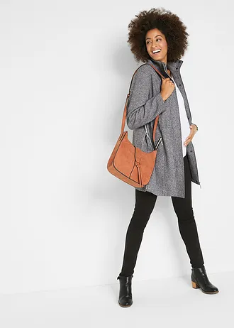 Schoudertas, Kleur: cognac