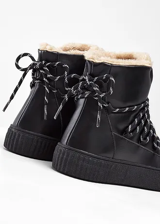 Baskets montantes à plateforme • noir • Boutique bonprix