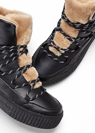 Baskets montantes à plateforme • noir • Boutique bonprix