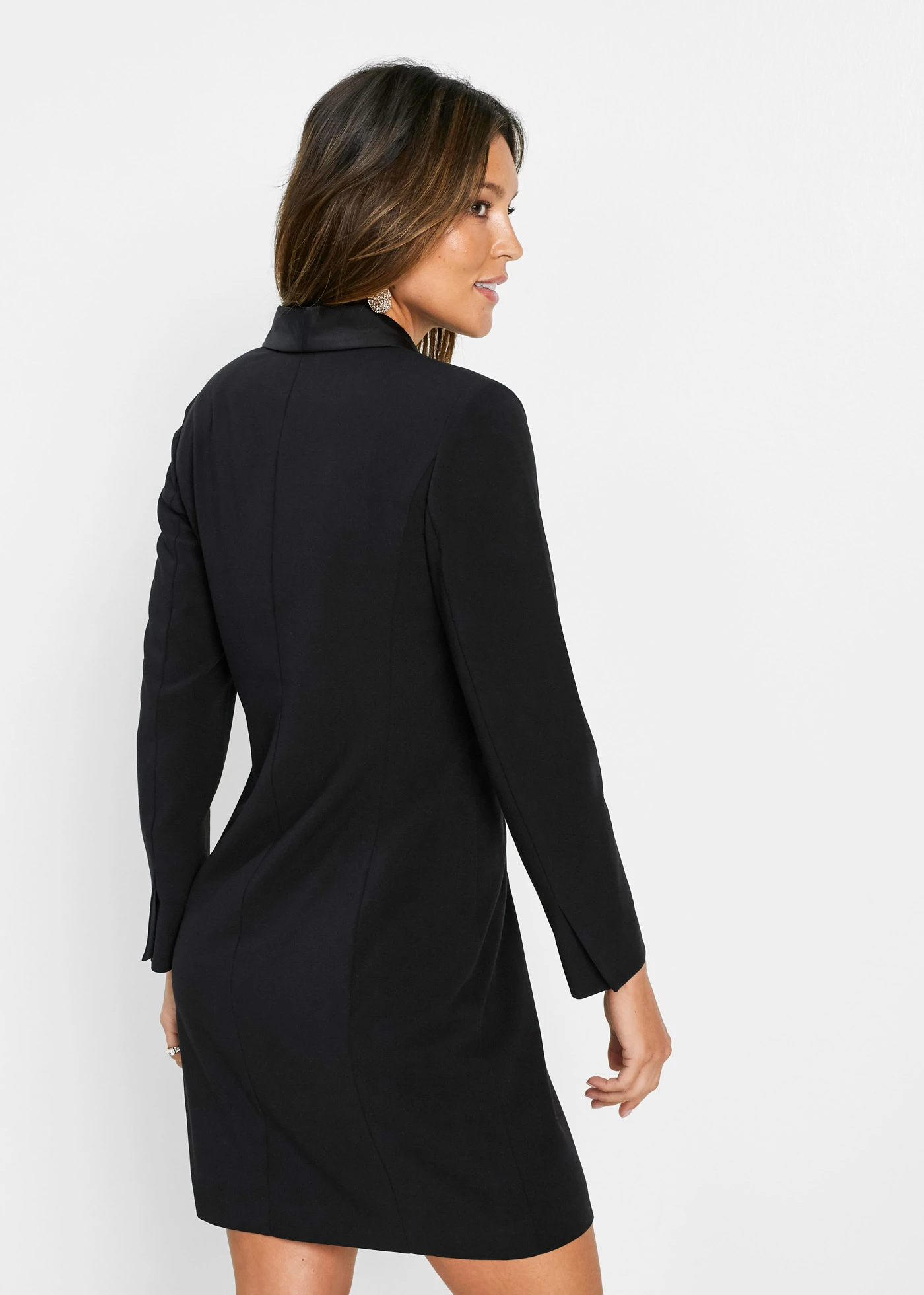 Robe blazer • noir • Boutique bonprix
