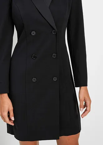 Blézer fazonú ruha • fekete • bonprix áruház