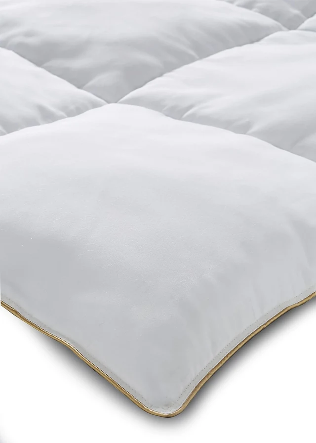 Dekbed met donzen touch, extra warm, Kleur: wit