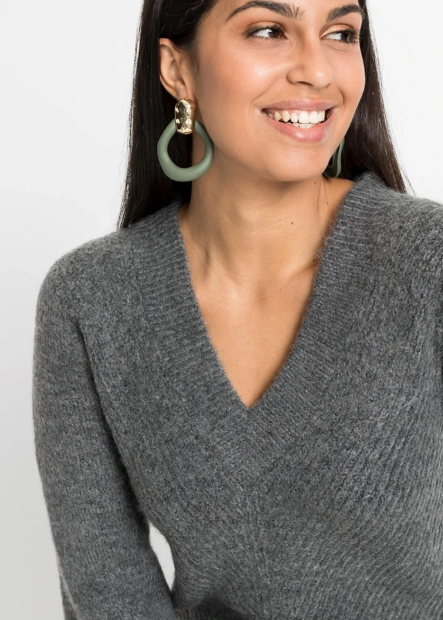 Robe en maille • anthracite chiné • product-page.page-title-suffix