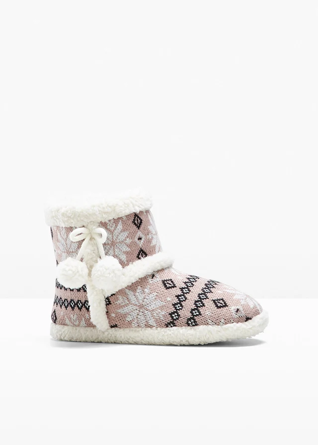 Chaussons, Couleur: rose vintage